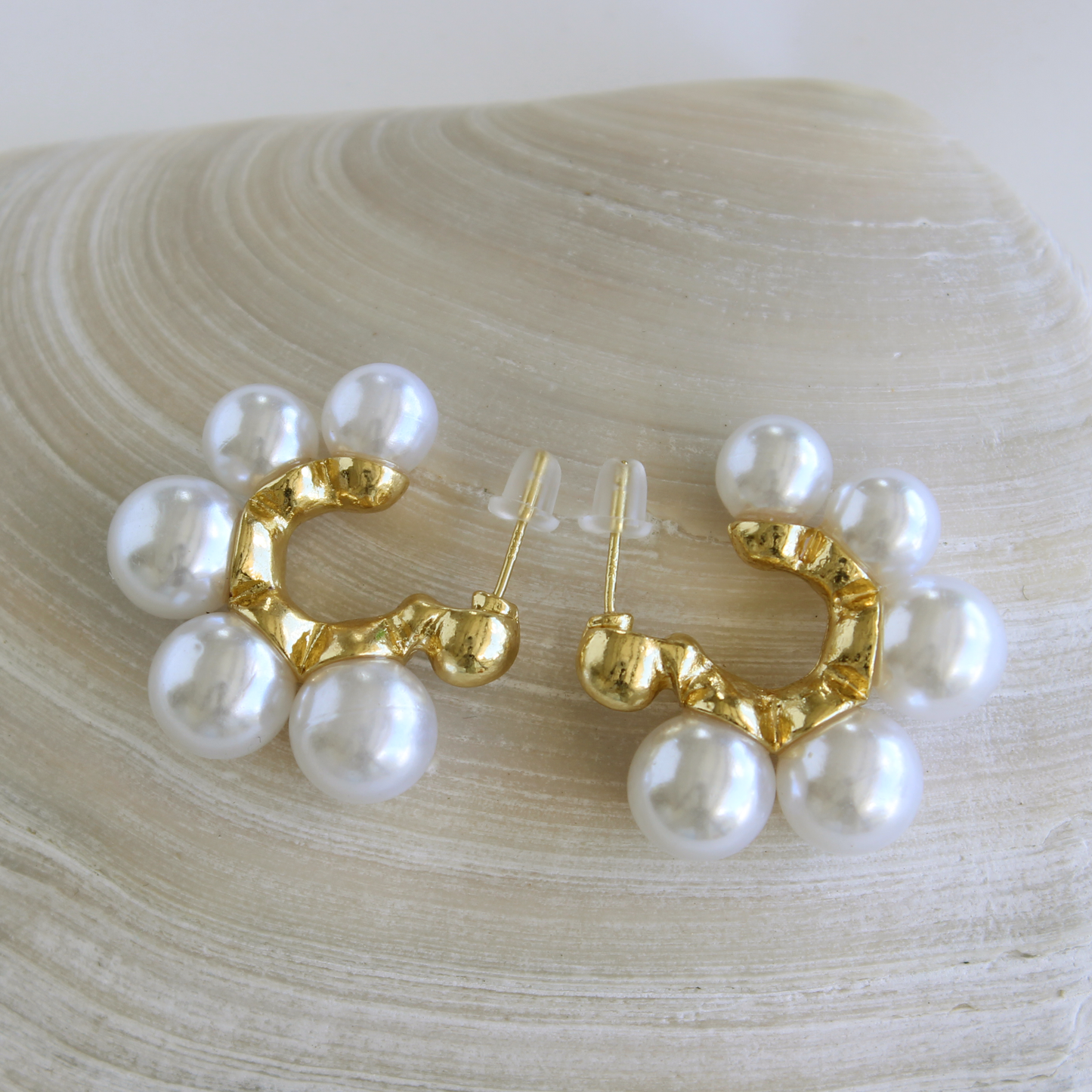 Pearl Hoops