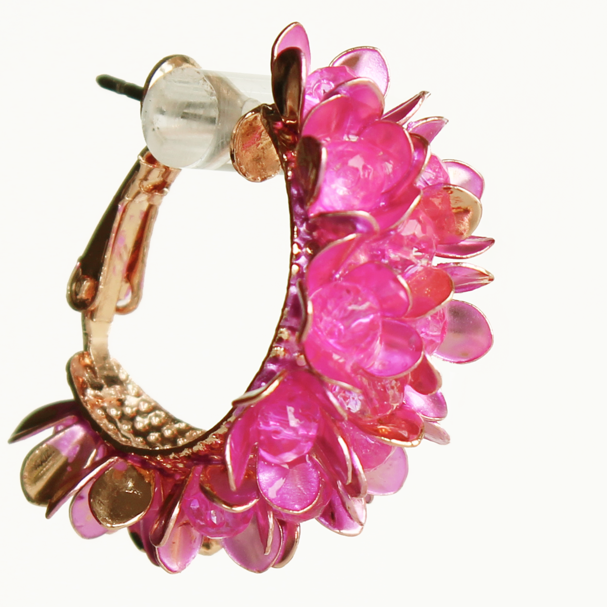 Flower covered hoops-3 colours