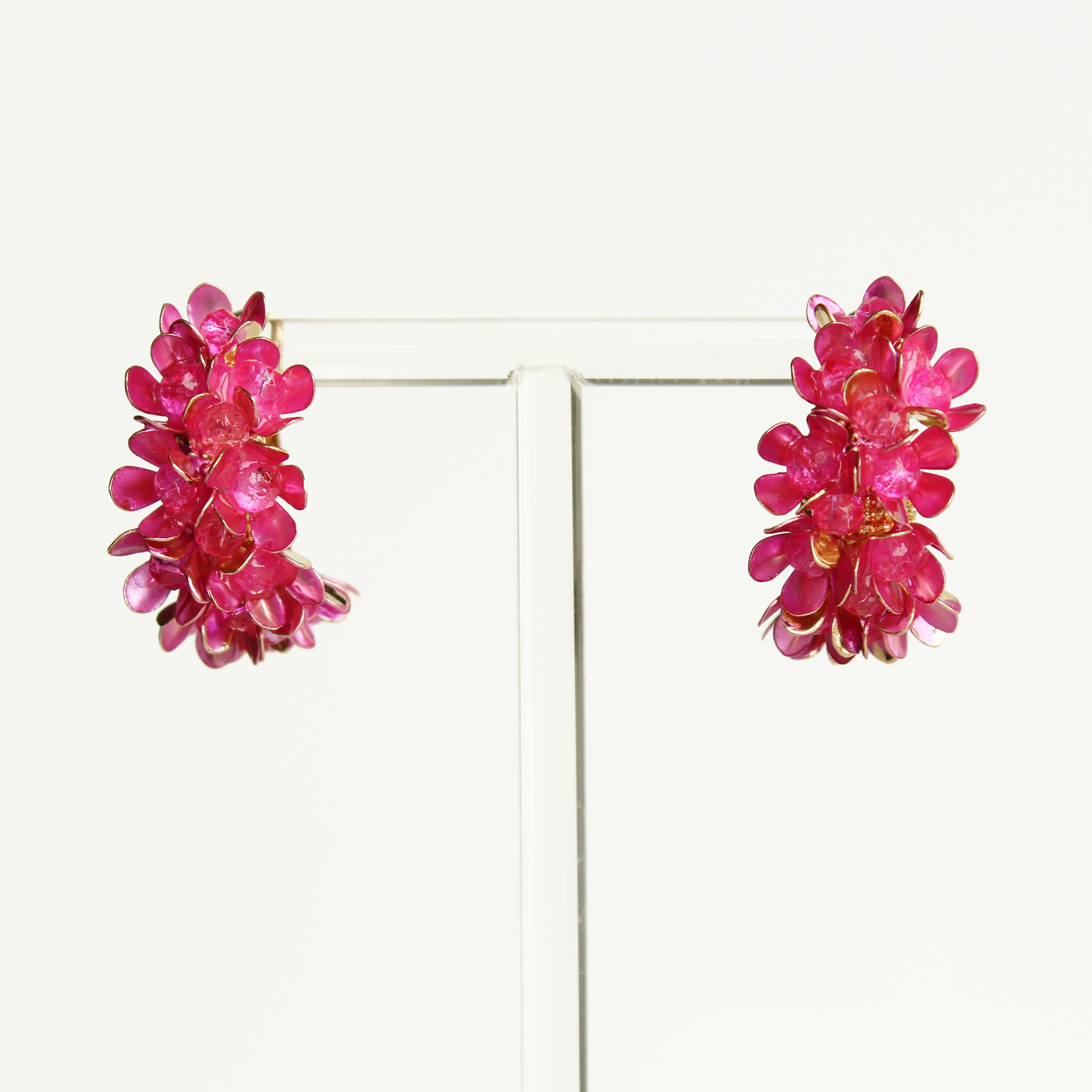 Flower covered hoops-3 colours
