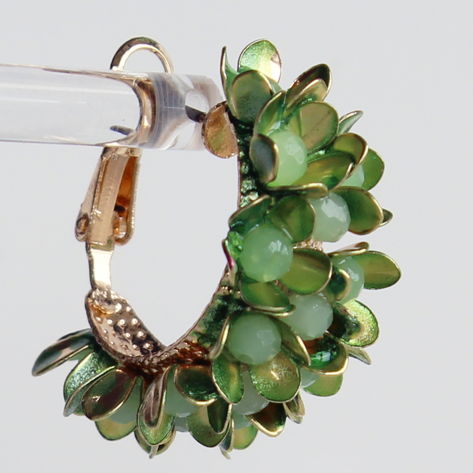 Flower covered hoops-3 colours