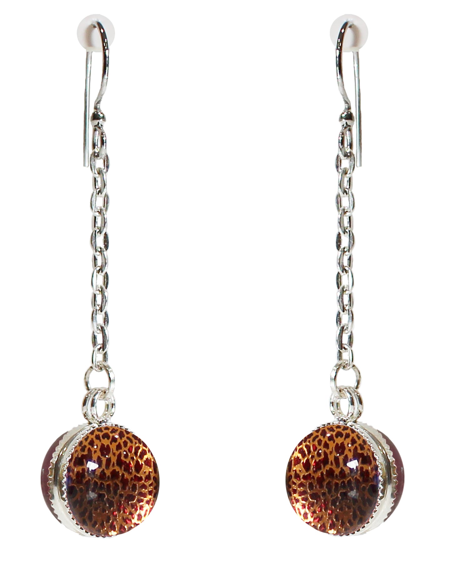 Copper Leopard Print