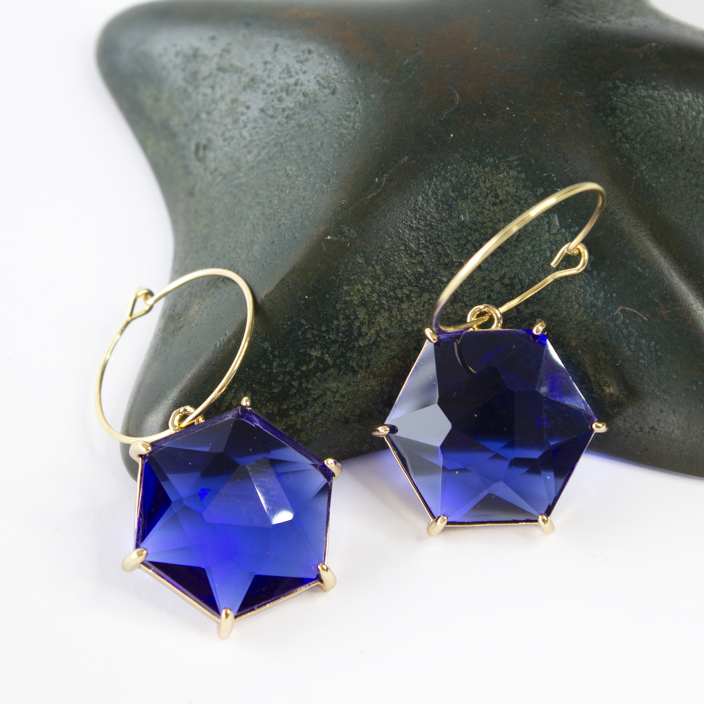 Hexagon Crystals -Four colours