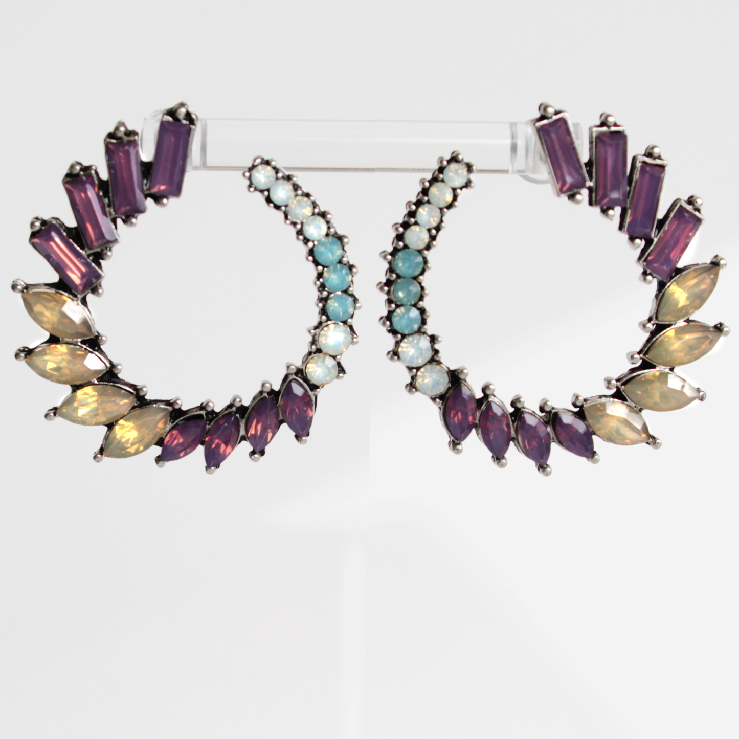 Crystal Circles Purple