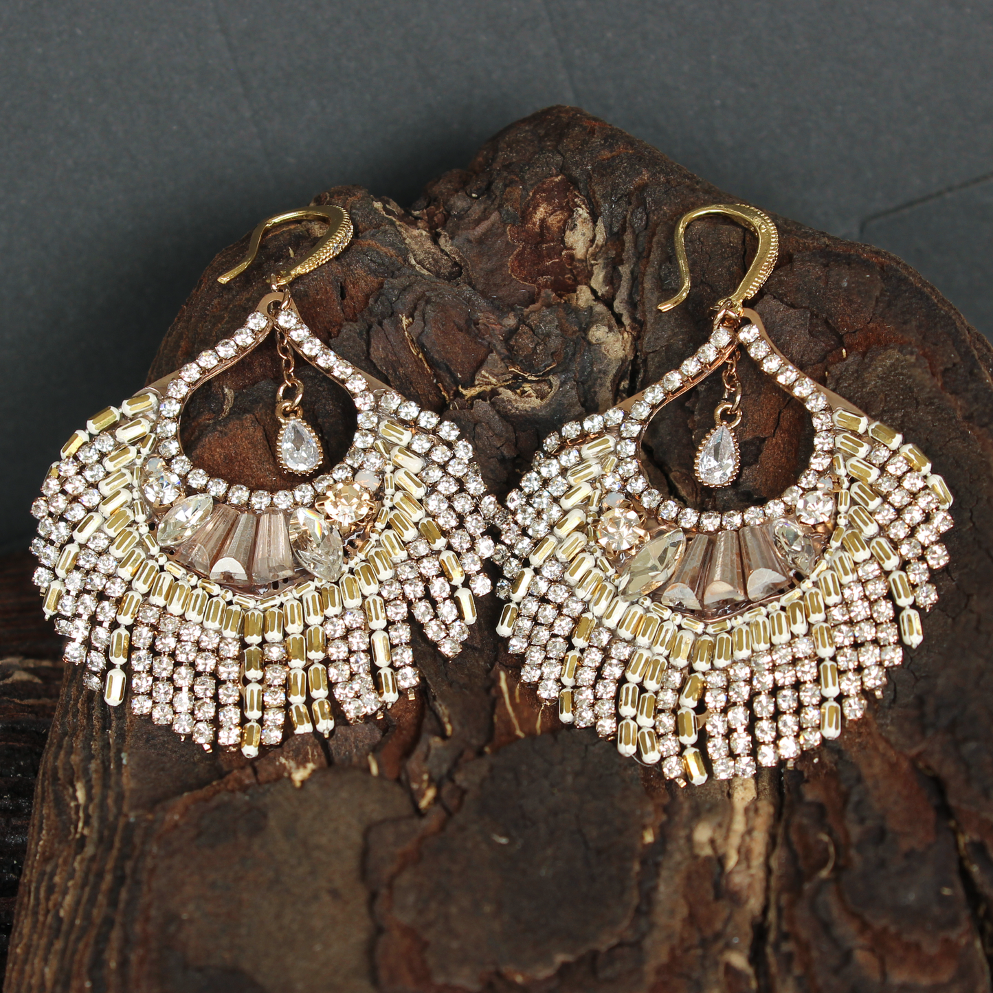 Gorgeous statement earrings.