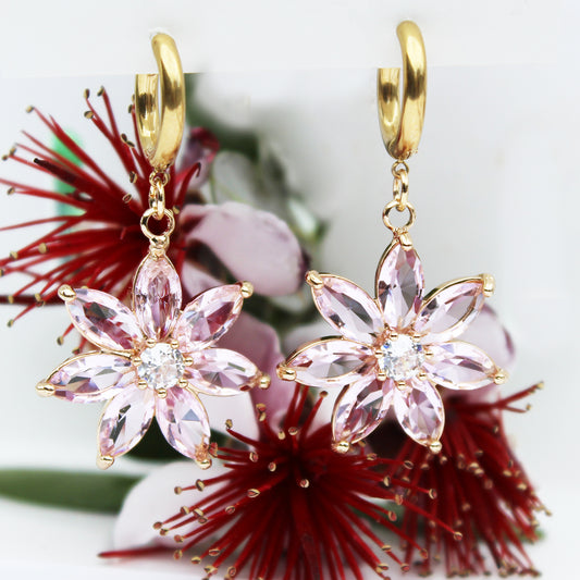 Crystal Daisies-2 colours: Pink or Mauve